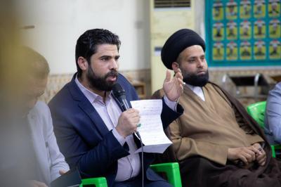 المجمع العلمي يعقد اجتماعًا مع أساتذة الدورات القرآنية في بغداد