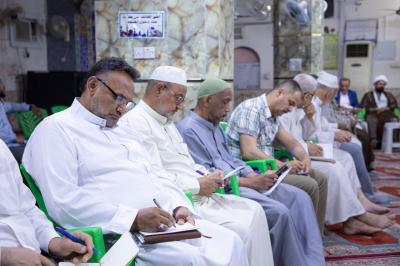 المجمع العلمي يعقد اجتماعًا مع أساتذة الدورات القرآنية في بغداد