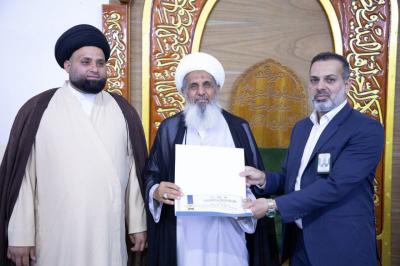 المجمع العلمي يكرم القرّاء المشاركين في الختمات الرمضانية بقضائي المدائن والنهروان
