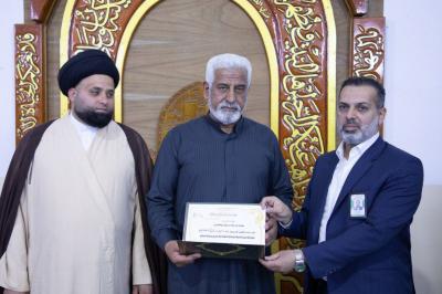 المجمع العلمي يكرم القرّاء المشاركين في الختمات الرمضانية بقضائي المدائن والنهروان