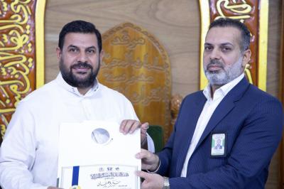 المجمع العلمي يكرم القرّاء المشاركين في الختمات الرمضانية بقضائي المدائن والنهروان