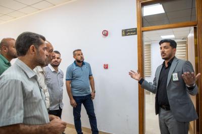 وفد تربوي من بابل يطّلع على الوسائل التعليمية لقسم التربية والتعليم