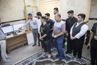 قسم الشؤون الفكرية يختتم برنامجاً ثقافياً لوفدٍ من جامعة البصرة
