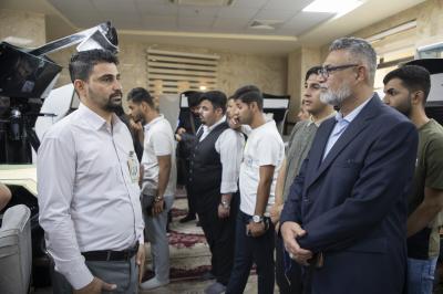 قسم الشؤون الفكرية يختتم برنامجاً ثقافياً لوفدٍ من جامعة البصرة