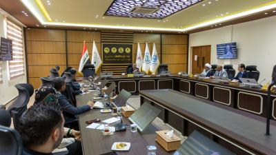 جامعة الكفيل تناقش خطّتها الخاصّة بالامتحانات النهائيّة