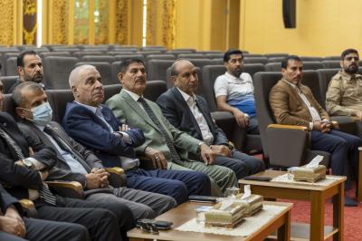 العتبة العباسيّة تنظم برنامجًا متكاملًا لوفدٍ حكوميّ من ميسان للتعريف بمشاريعها