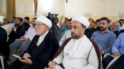 قسم شؤون المعارف ينظم محاضرات في علم تحقيق النصوص