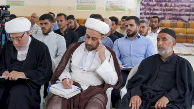 قسم شؤون المعارف ينظم محاضرات في علم تحقيق النصوص