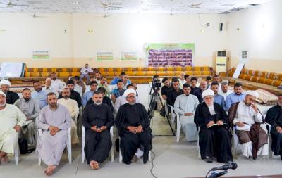 قسم شؤون المعارف ينظم محاضرات في علم تحقيق النصوص