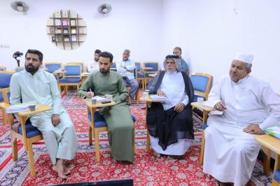 المجمع العلمي يواصل إقامة الورش التأهيلية لأساتذة الدورات القرآنية الصيفية