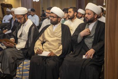 قسم الشؤون الفكرية يواصل تقديم محاضرات الدورة المهدوية الأولى 