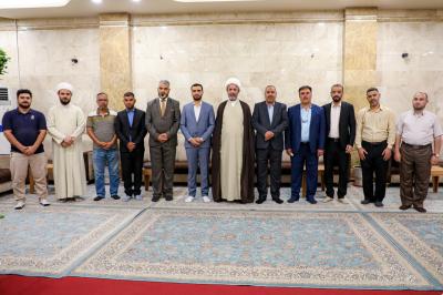 وفد قرآني من واسط يشيد بنشاطات المجمع العلمي في النجف الأشرف