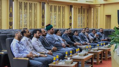 العتبة العباسية تعقد اجتماعًا لمنسقي مشروع أجر الرسالة
