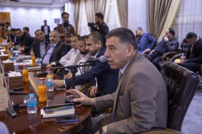 وفد العتبة العباسية يصل إلى ميسان ويعقد اجتماعاً مع حكومتها المحلية