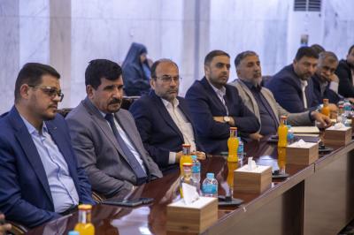 وفد العتبة العباسية يصل إلى ميسان ويعقد اجتماعاً مع حكومتها المحلية