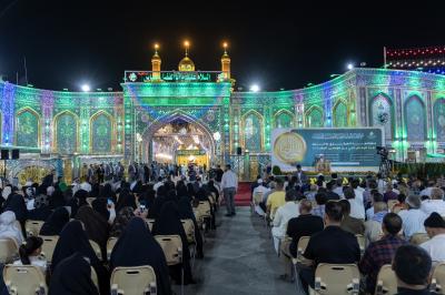 العتبة العباسية تكرم الفائزين في مسابقة ذكرى ولادة الإمام الرضا (عليه السلام)