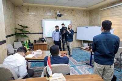 قسم التطوير يقدم دورة تدريبية لفريق إعلام مؤسسة إحياء تراث الصديقة (عليها السلام)