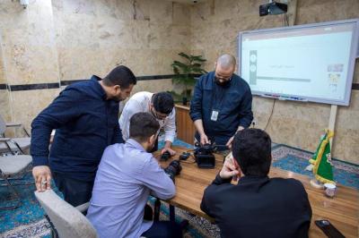قسم التطوير يقدم دورة تدريبية لفريق إعلام مؤسسة إحياء تراث الصديقة (عليها السلام)