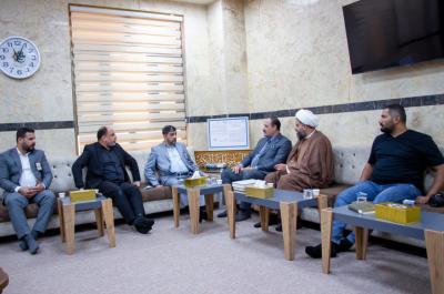 المجمع العلمي ووفد الأمانة العامة للمزارات الشيعية يناقشان إقامة الندوات القرآنيّة