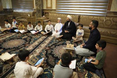 طلبة الدورات الصيفية يتلقون الدروس القرآنية في 218 مسجدًا بكربلاء