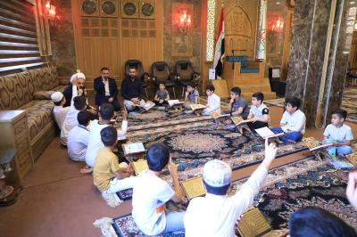 طلبة الدورات الصيفية يتلقون الدروس القرآنية في 218 مسجدًا بكربلاء
