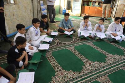 طلبة الدورات الصيفية يتلقون الدروس القرآنية في 218 مسجدًا بكربلاء