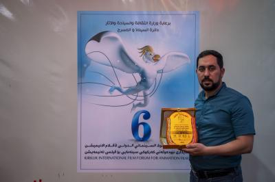 قسم الإعلام يحصد المركز الأوّل في ملتقى كركوك السينمائي الدوليّ السادس
