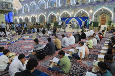 المجمع العلمي يقيم برنامج عرش التلاوة وينعى فقيد الأسرة القرآنية محمد الخرسان