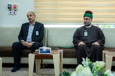 إدارة العتبة العباسية تطلع على خطط أكاديمية التطوير الإداري المستقبلية