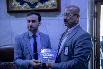 قسم العلاقات يقيم برنامجًا متكاملًا لوفد مدرسة عبد المحسن الكاظمي من ديالى