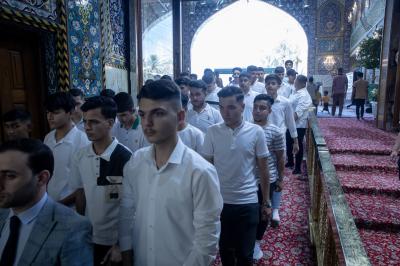 قسم العلاقات يقيم برنامجًا متكاملًا لوفد مدرسة عبد المحسن الكاظمي من ديالى