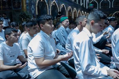 قسم العلاقات يقيم برنامجًا متكاملًا لوفد مدرسة عبد المحسن الكاظمي من ديالى