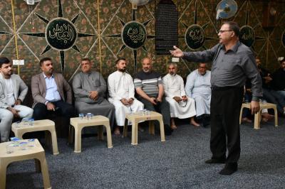 اجتماع في كربلاء تحضيرًا لعزاء استشهاد الإمام محمد الجواد (عليه السلام)