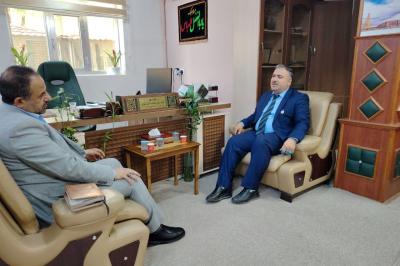 قسم الشؤون الفكرية يبحث سبل التعاون مع جامعة العميد