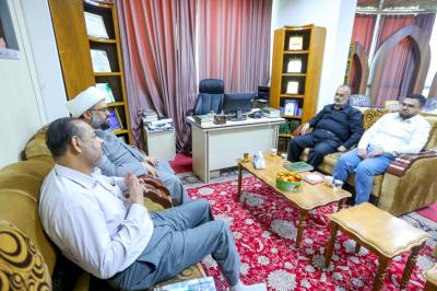 قسما شؤون المعارف والشؤون الفكرية يبحثان سبل تعزيز التعاون العلمي