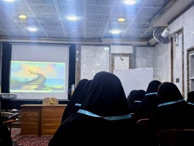 شعبة التوجيه الديني النسوي تقدم محاضرة لوفد نسوي من نقابة المعلمين