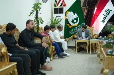 ‏ المَجمَع العلميّ يستقبل الطّلبة المشاركين في النّسخة الثّامنة لمشروع أمير القرّاء الوطنّي