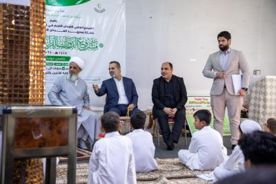 وفد المجمع العلمي يجري جولة تفقدية على الدورات القرآنية الصيفية