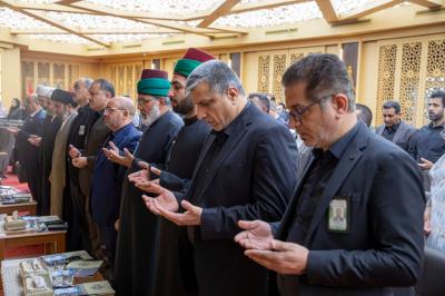 العتبة العباسية تختتم فعاليات المؤتمر الخامس لفتاوى الدفاع المقدسة