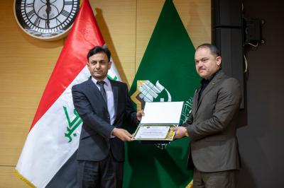 العتبة العباسية تختتم فعاليات المؤتمر الخامس لفتاوى الدفاع المقدسة