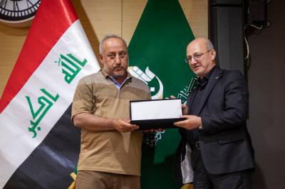 العتبة العباسية تكرّم المساهمين في مهرجان فتوى الدفاع المقدّسة الثامن