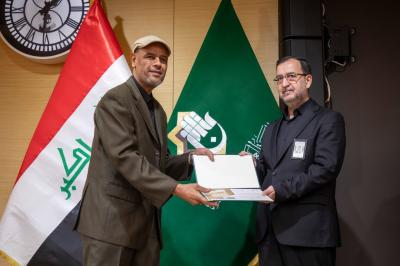 العتبة العباسية تكرّم المساهمين في مهرجان فتوى الدفاع المقدّسة الثامن