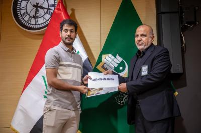العتبة العباسية تكرّم المساهمين في مهرجان فتوى الدفاع المقدّسة الثامن