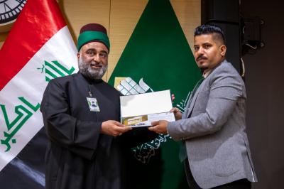 العتبة العباسية تكرّم المساهمين في مهرجان فتوى الدفاع المقدّسة الثامن