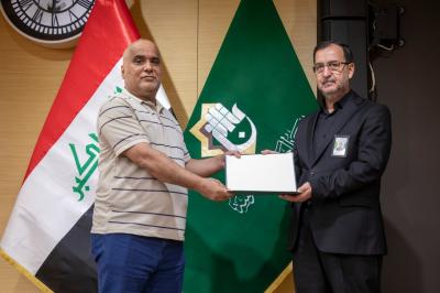 العتبة العباسية تكرّم المساهمين في مهرجان فتوى الدفاع المقدّسة الثامن