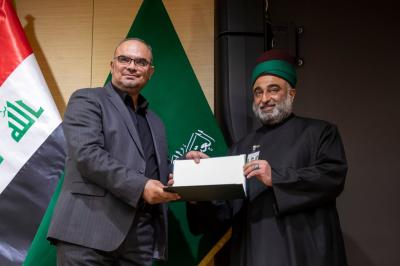 العتبة العباسية تكرّم المساهمين في مهرجان فتوى الدفاع المقدّسة الثامن
