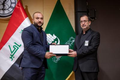 العتبة العباسية تكرّم المساهمين في مهرجان فتوى الدفاع المقدّسة الثامن