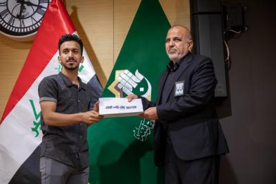 العتبة العباسية تكرّم المساهمين في مهرجان فتوى الدفاع المقدّسة الثامن