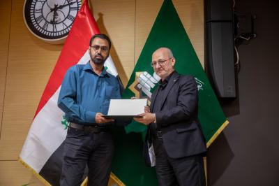 العتبة العباسية تكرّم المساهمين في مهرجان فتوى الدفاع المقدّسة الثامن
