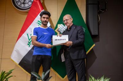 العتبة العباسية تكرّم المساهمين في مهرجان فتوى الدفاع المقدّسة الثامن